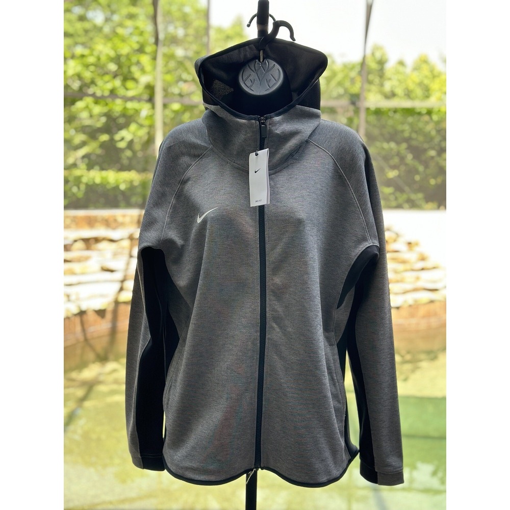 Nike Dri-FIT Showtime Basketball Hoodie XL CQ0335-032 Gray NWT
